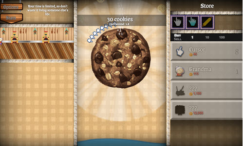 Cookie Clicker screenshot