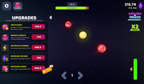 Galaxy Clicker screenshot
